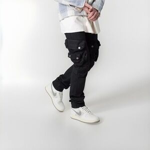 Mnml Men's Black Cargo Pants
